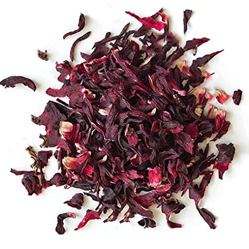 1LB Flor de Jamaica – Mexican Hibiscus Petals | 100% Natural, Non-GMO, No Additives or Fillers | Premium Dried Jamaica Flowers for Tea, Agua Fresca, Cocktails & Recipes | IMPORTED FROM MEXICO