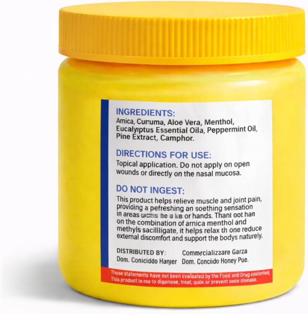 Viral Arnica Gel 10 en 1 (Massage Balm) Muscular 125g (4.2oz) - Arnica, Curcuma, Rosemary, Eaucalyptus, & More | Fast-Absorbing Botanical Gel for Post-Workout & Daily Use