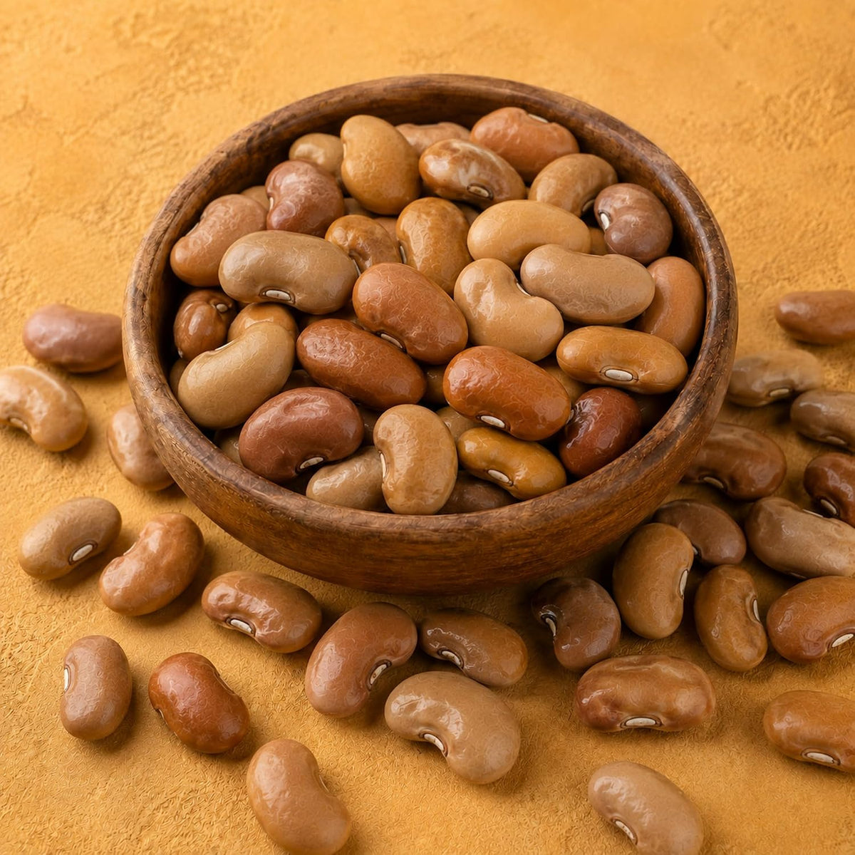 Yellow Ayocote Beans Frijol Ayocote Amarillo Whole Dried Mexican Heirloom Variety Product of Mexico