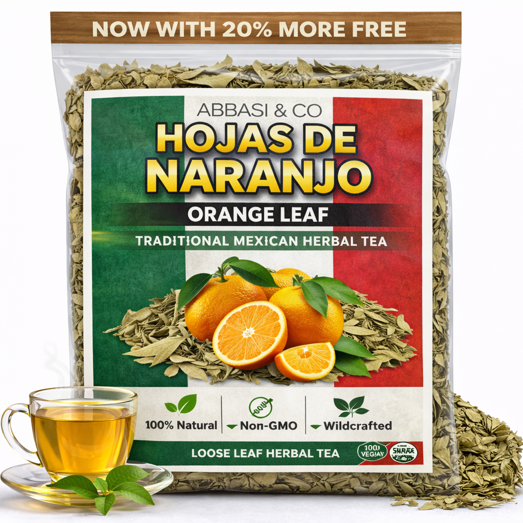 5oz Hojas de Naranjo Hojas de naranja/naranjo Te natural Orange Leaves Herb Herbal Tea Natural Mexican Herb Hierba Wild Crafted IMPORTED FROM MEXICO