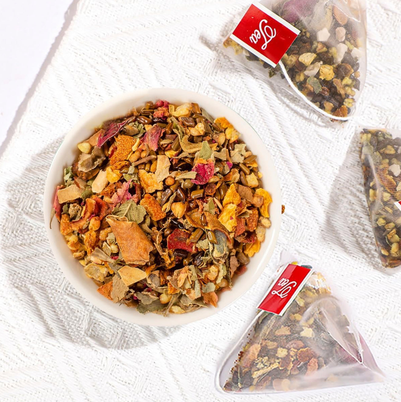 Oil-Reducing Tea - 10 Herbal with Excellent Formula, Oil Cleansing Tea for Liver, Oil-Reducing Tea Herbal Chinese Tea, 15 Tea Bags (1 Box(15pcs))