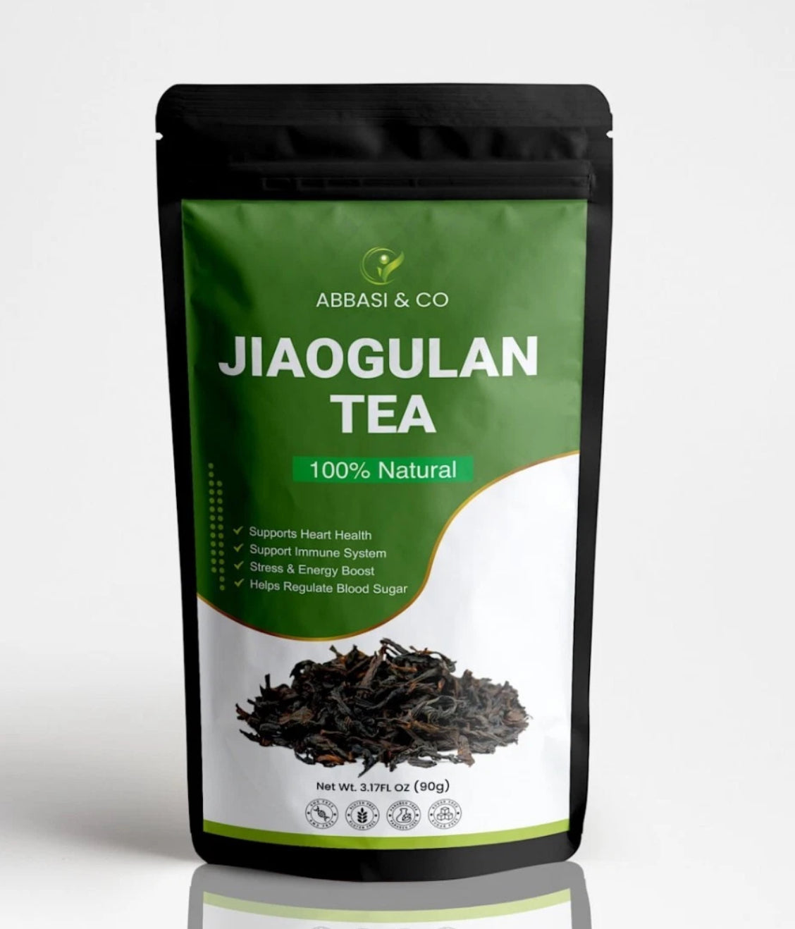 Jiaogulan Tea (Gynostemma Pentaphyllu) Organic - 30 tea bags Made in Thailand – Premium Quality