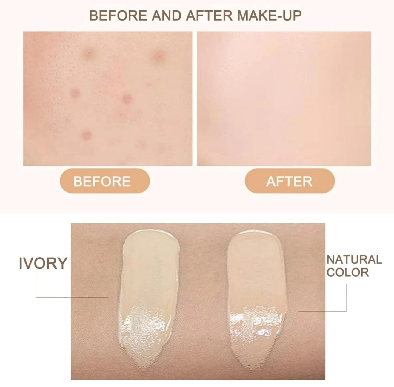 Cc Cream Self Adjusting for Mature, Cc Cream for Older Women, Cc Colour Correcting Self Adjusting - Moisturizer Cream (Natural)