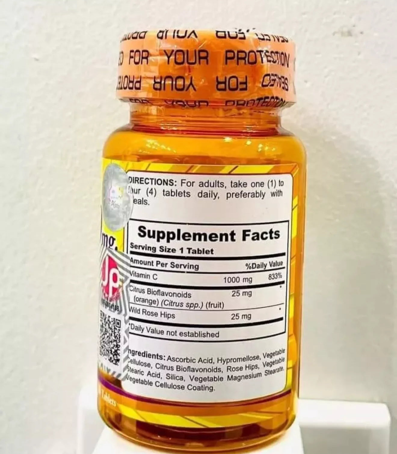 ACORBIC VITAMIN C-1000 MG Radiance Skin Antioxidant Immune Health USA Seller