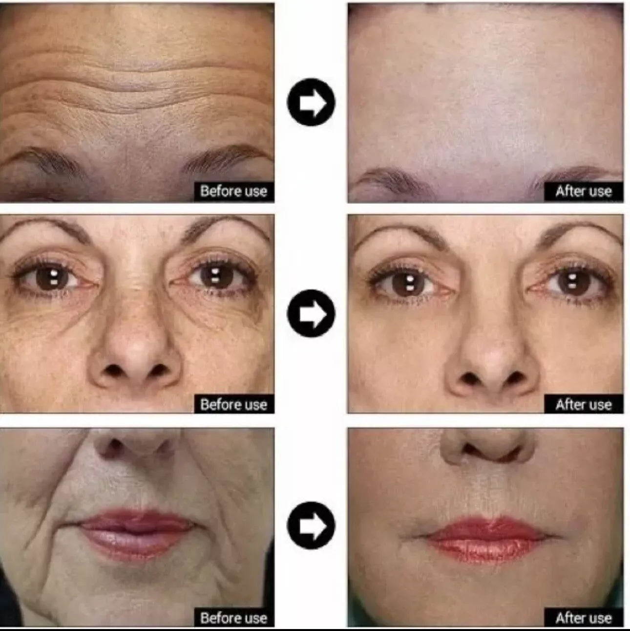 Wrinkle Firming Peptide Facial Serum Hyaluronic Acid Matrixyl Anti Aging Cream