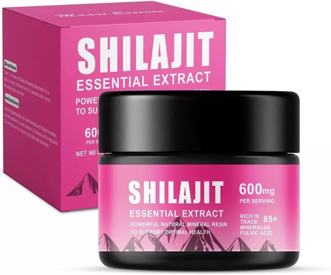 Organic Shilajit, Natural Shilajit from Himalayan, Pure Shilajit Resin with 85+