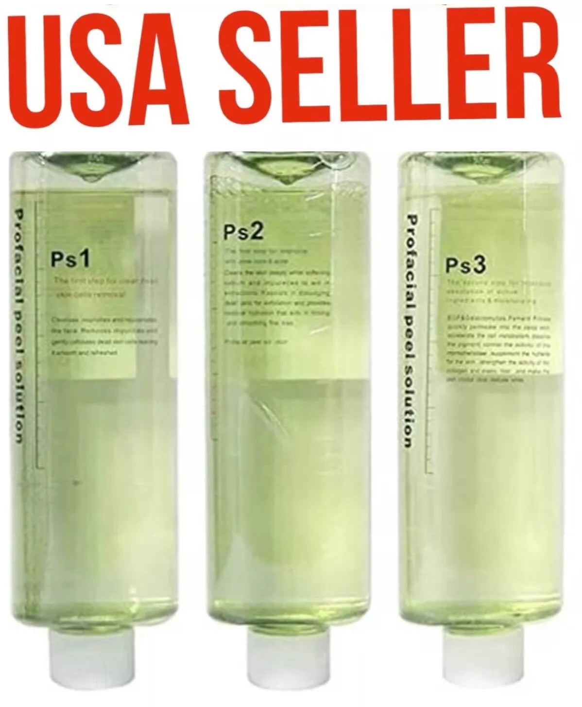 Aqua Hydra Peeling Solution Facial Serum for Dermabrasion Machine 3X 400ML