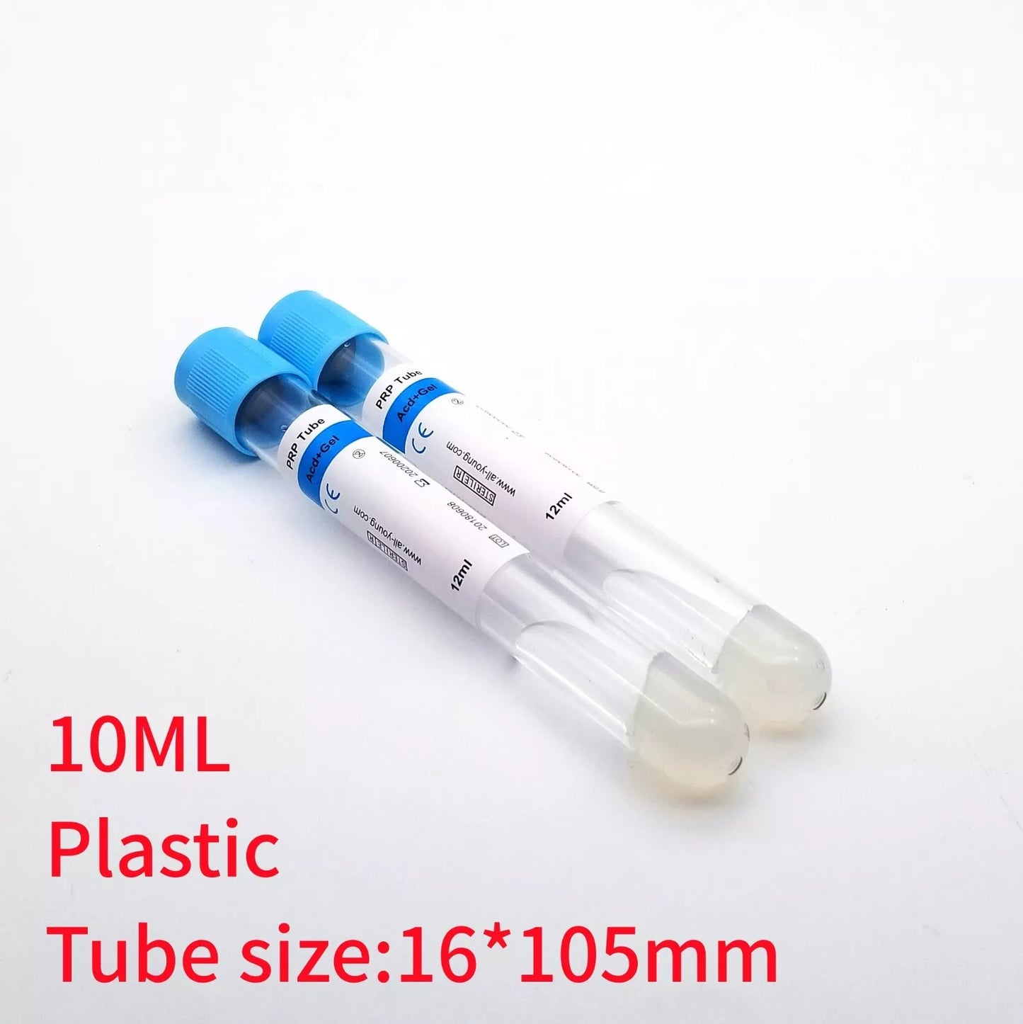 (USA SELLER) PRP TUBES Anticoagulant (ACD-A) &Separation Gel 10 mL Exp Feb 2025