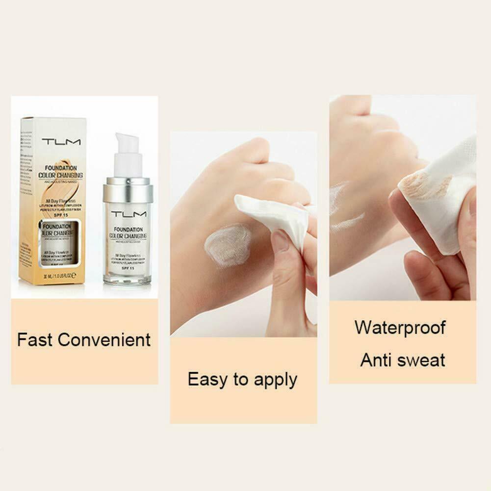 2X TLM Pro Classic Colour Changing Foundation Magic Flawless Concealer Makeup