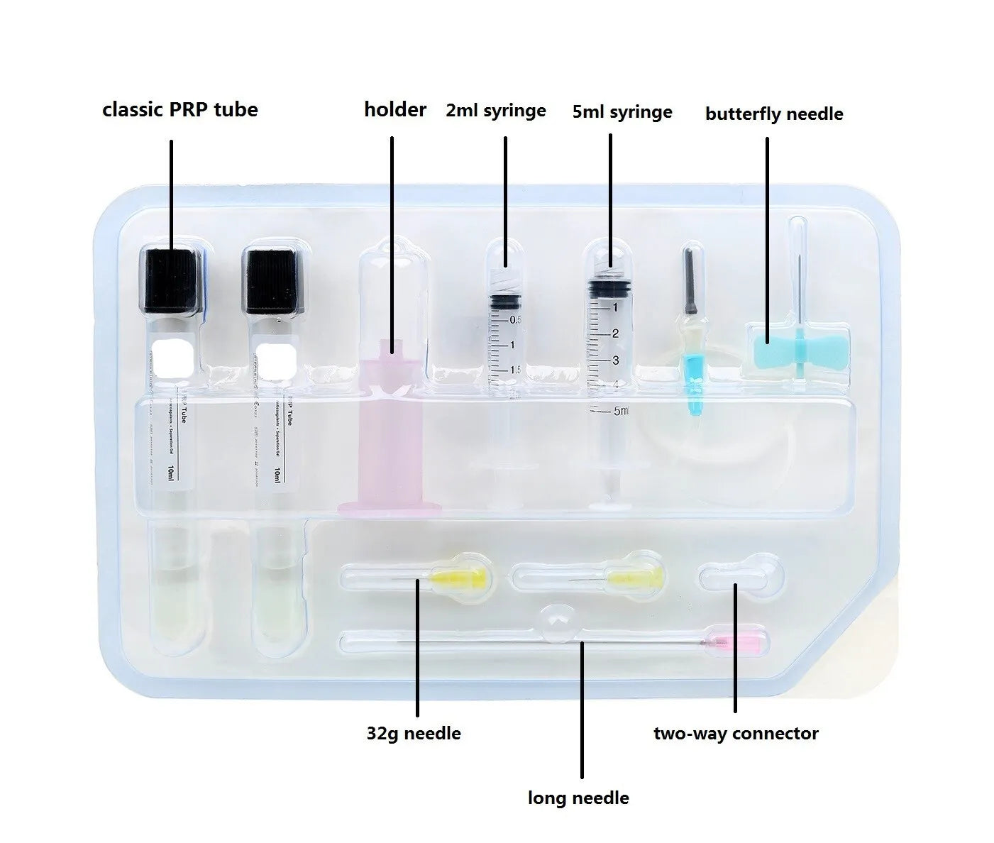 (USA SELLER) PRP TUBES (ACD-A) &Separation Gel 2X15mL COMPLETE SET Exp Feb 2025