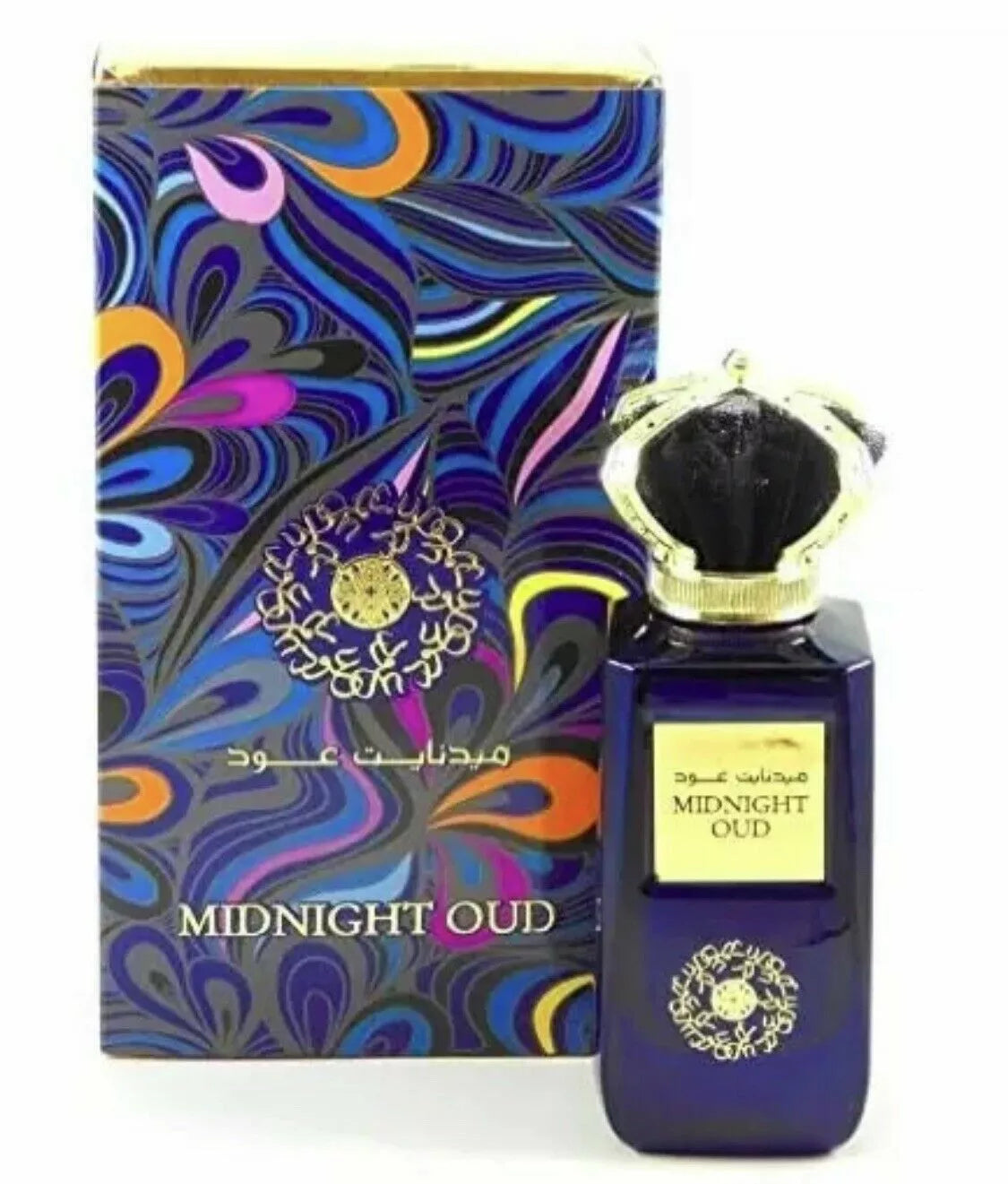 Midnight Oud Perfume By Ard Al Zaafaran 100 ML:Certified Authentic Crown Cap