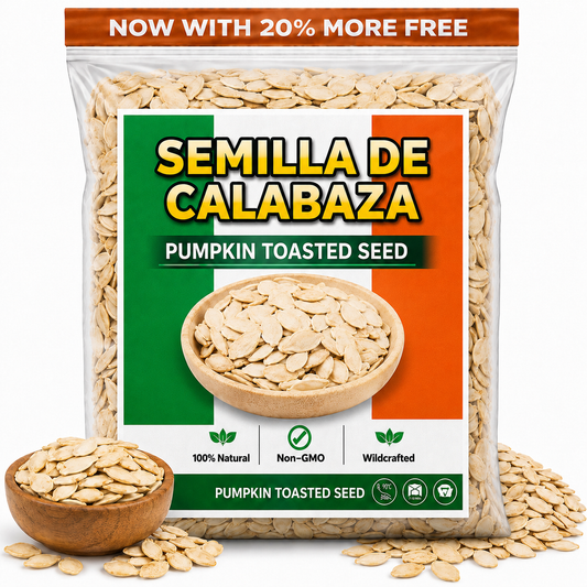 Semilla de Calabaza 5 Oz Authentic Oaxacan Toasted Pumpking Seed |Semilla Oaxaquena Tostada |Premium Quality -  Delicious & Healthy Snack