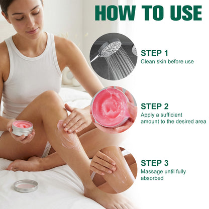 Miracle Balm - Soothing Massage Balm for Swollen Legs & Body with Arnica & Calendula - Nourishing Message Cream for Legs & Daily Care