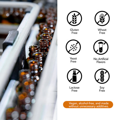 Turmeric Curcumin with Black Pepper Drops - Organic Turmeric Supplement Drops
