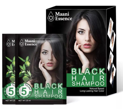Noni Black Hair Magic Hair color shampoo (25ml x10Sachets) Black hair shampoo