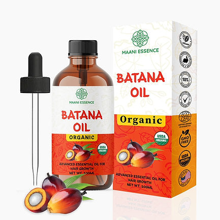 100ML LARGE ORGANIC BATANA OIL 100% PURE AND NATURAL -NON GMO - MADE IN USA Prem