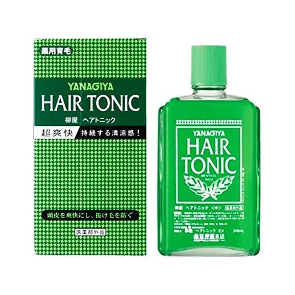 YANAGIYA Hair Medicated Hair Growth Tonic 240ml imported from Japan