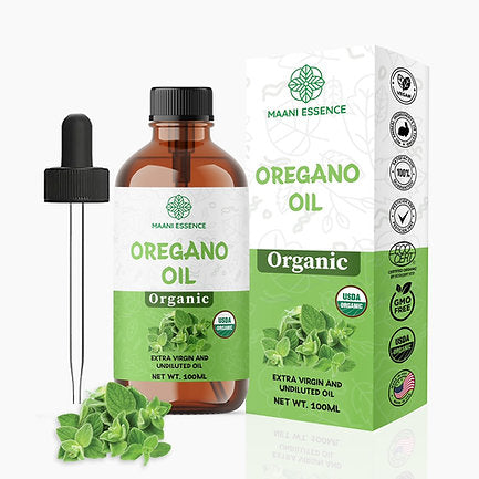 100ML LARGE ORGANIC OREGANO OIL 100% PURE AND NATURAL -NON GMO - MADE IN USA