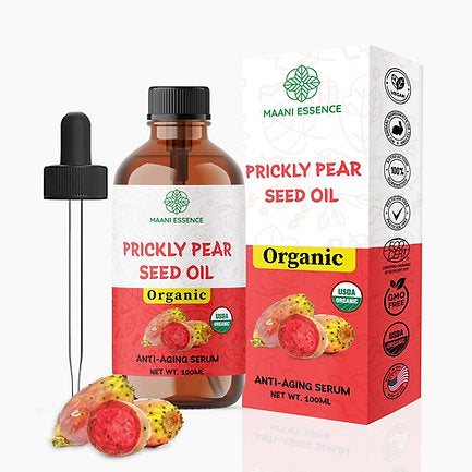 100ML LARGE PRICKLY PEAR SEED OIL 100% PURE AND NATURAL -NON GMO - MADE IN USA