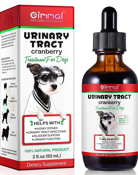 Natural Dog Urinary Tract Infection Supports Bladder , Dog UTI Kidney Stone 60ml