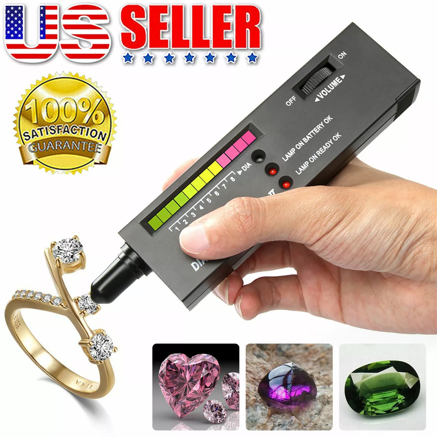 High Accuracy Professional Diamond Tester Gemstone Selector ll Jeweler Tool Kit