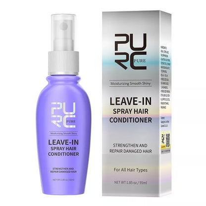 PURC Leave-in Conditioner Spray Smoothing Frizz Treatment Repairs Damaged Hair