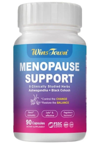 10-1 Menopause Supplement for Women - Female Hormone Balance Capsules for Night Sweats, Hot Flashes & Mood Swings with Ashwagandha, DIM, Vitamin D, DHEA - Dietary Supplement - 90Count