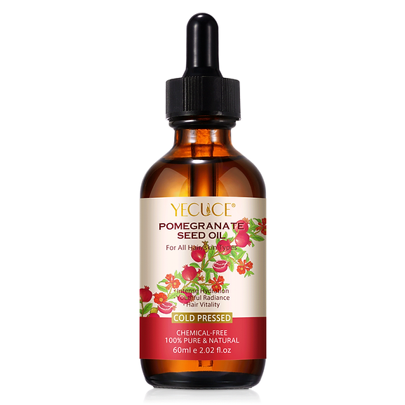 Pomegranate Seed Oil, 100% Pure and Natural, Organic and Rich in Antioxidants