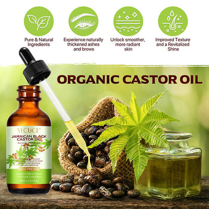 Jamaican Black Castor Oil, 100% Pure & Natural, Organic and Rich in Antioxidants