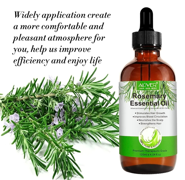 120 mL Rosemary Essential Oil 100% Pure Natural Therapeutic Grade / Hair Growth