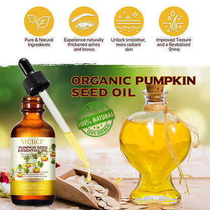 Pumpkin Seed Oil, 100% Pure and Natural, Organic and Rich in Antioxidants