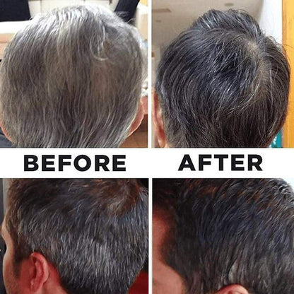 MOKERU BLACK HAIR DYE CREAM Black Hair Dye Shampoo 100% Gray Coverage