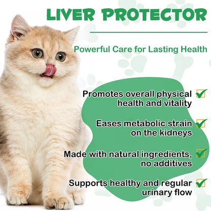 Kidney Support for Cats Liquid Supplement Supports Healthy Kidney Herbal Oil