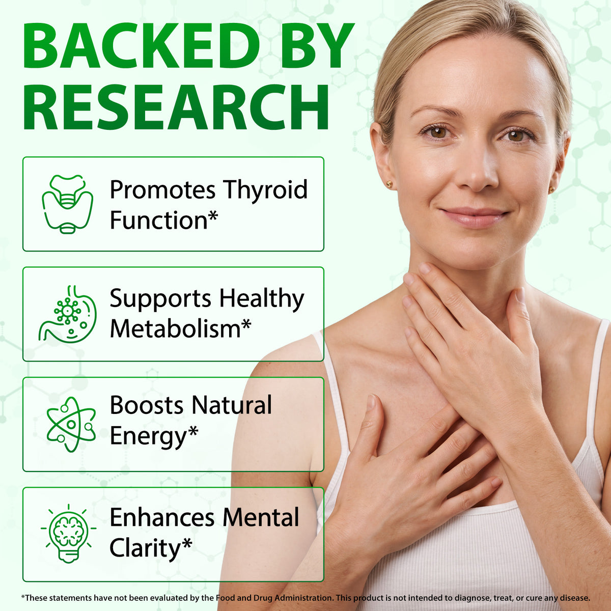 Thyroid Support Liquid Drops with Selenium Zinc Iodine L-Tyrosine & Ashwagandha 2 fl oz 60 mL All-in-One Mineral Supplement