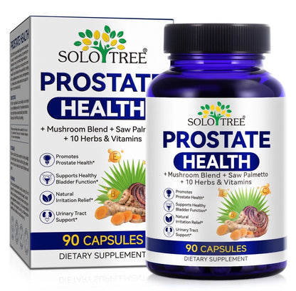 Prostate Health Supplements for Men [90 Capsules] with Saw Palmetto Extract
