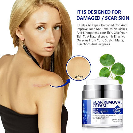 Scar Cream, Scar Removal Cream - Advanced Scar Treatment Gel for Surgical Scars,