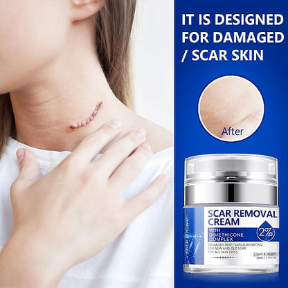 Scar Cream, Scar Removal Cream - Advanced Scar Treatment Gel for Surgical Scars,