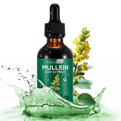 Mullein Drops for Lungs - Leaf Extract Liquid - Powerful Mullein Immune Support