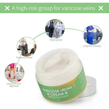 Varicose Veins Cream, Varicose Vein Soothing Leg Cream, Relief Phlebitis Vein