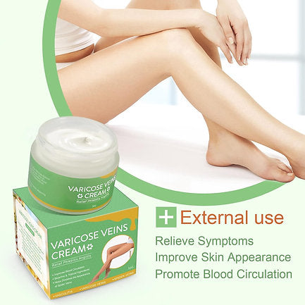 Varicose Veins Cream, Varicose Vein Soothing Leg Cream, Relief Phlebitis Vein