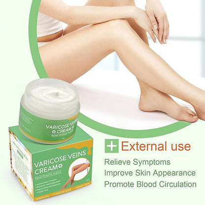 Varicose Veins Cream, Varicose Vein Soothing Leg Cream, Relief Phlebitis Vein