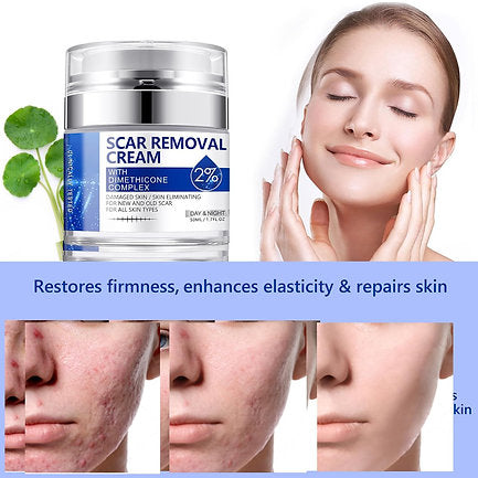 Scar Cream, Scar Removal Cream - Advanced Scar Treatment Gel for Surgical Scars,