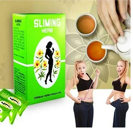 50 Bags Slimming German Herb Sliming Tea Burn Diet Slim Fit Fast Detox Laxative