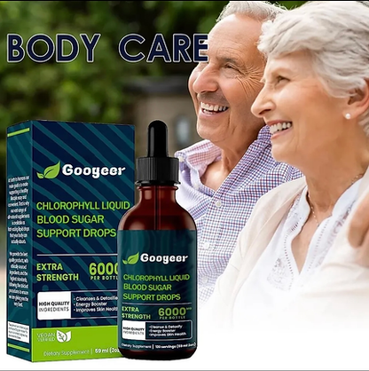 Natural Liquid Chlorophyll Drops by Googeer, Pure Chlorophyll Liquid Drop 2fl.