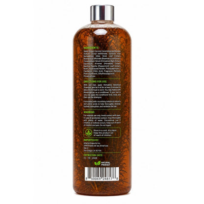 HERBALISTA New Shampoo Acelerador | 100% Natural Handmade Haircare Herbal Shampoo 1000ml (33 fl oz) - Plant-Based, with Rosemary, Cinnamon, Eucalyptus - Fortifies, Boosts Voluminous Hair