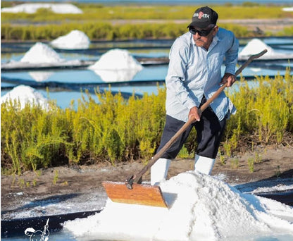 Premium Colima Sea Salt Unrefined | 100% All Natural Sea Salt, Gourmet Grade, Non GMO's. | Hand Harvested | Imported From Lagoon Cuyutlán “Tepalcates” Colima, Mexico. Colima Coarse Sea Salt - Protects Heart - Shapes Figure - Boosts Mood