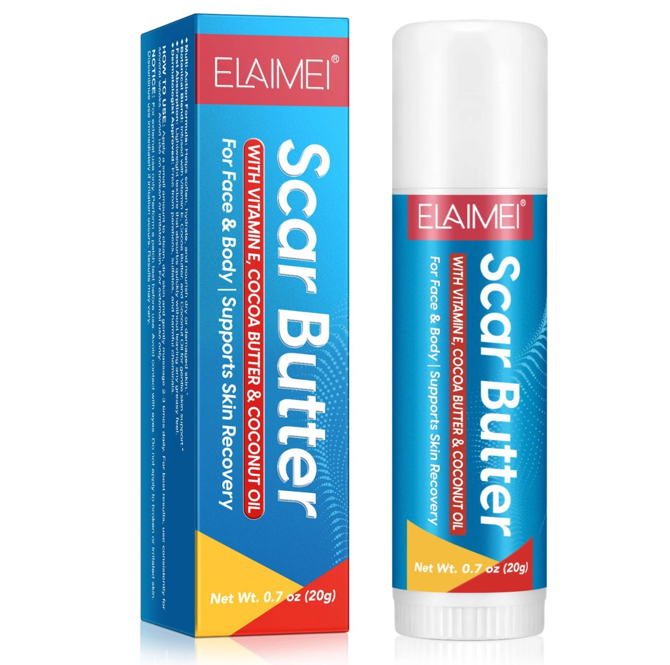 5in1 Scar Butter Cream with Vitamin E Coco shea  butter and Coconut oil helps skin recovery Scar Removal Gel with for Keloid Bump Scar Section Burns Daily Gentle Skincare Moisturizer for Women