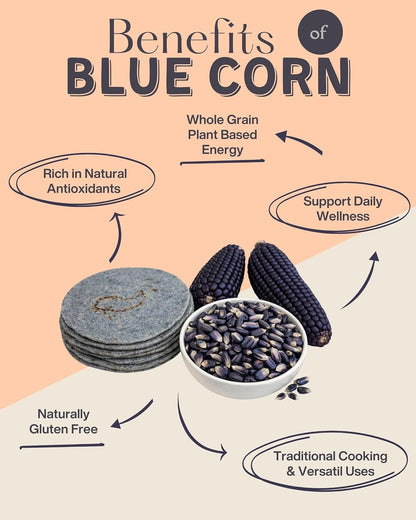 Mexican Blue Corn Dried Whole Kernels, Maíz Azul Elote Azul Mexicano Maiz Conico Azul Blue Corn Masa Puebla Tamale Maize – IMPORTED FROM MEXICO
