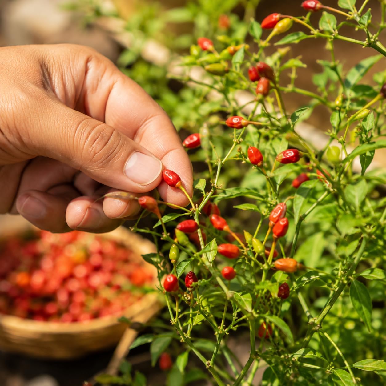 Chile Piquin Peppers | Wild Harvest Chile Piquin, Hand-Picked Wild Mexican Peppers, Rare Authentic Spice, Bold Heat, Premium Gourmet Quality IMPORTED FROM MEXICO