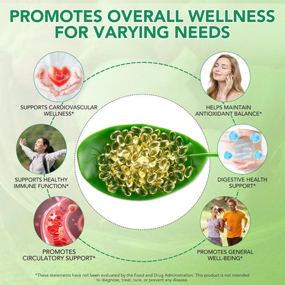 Odorless Aged Garlic Extract Softgels 7500mg per Serving - 300 Count Heart & Immune Health